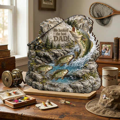 Plaque gift-ready design for Dad