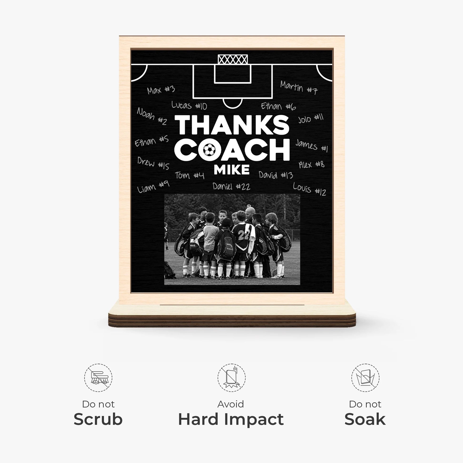 Plaque gift-ready design for Teacher