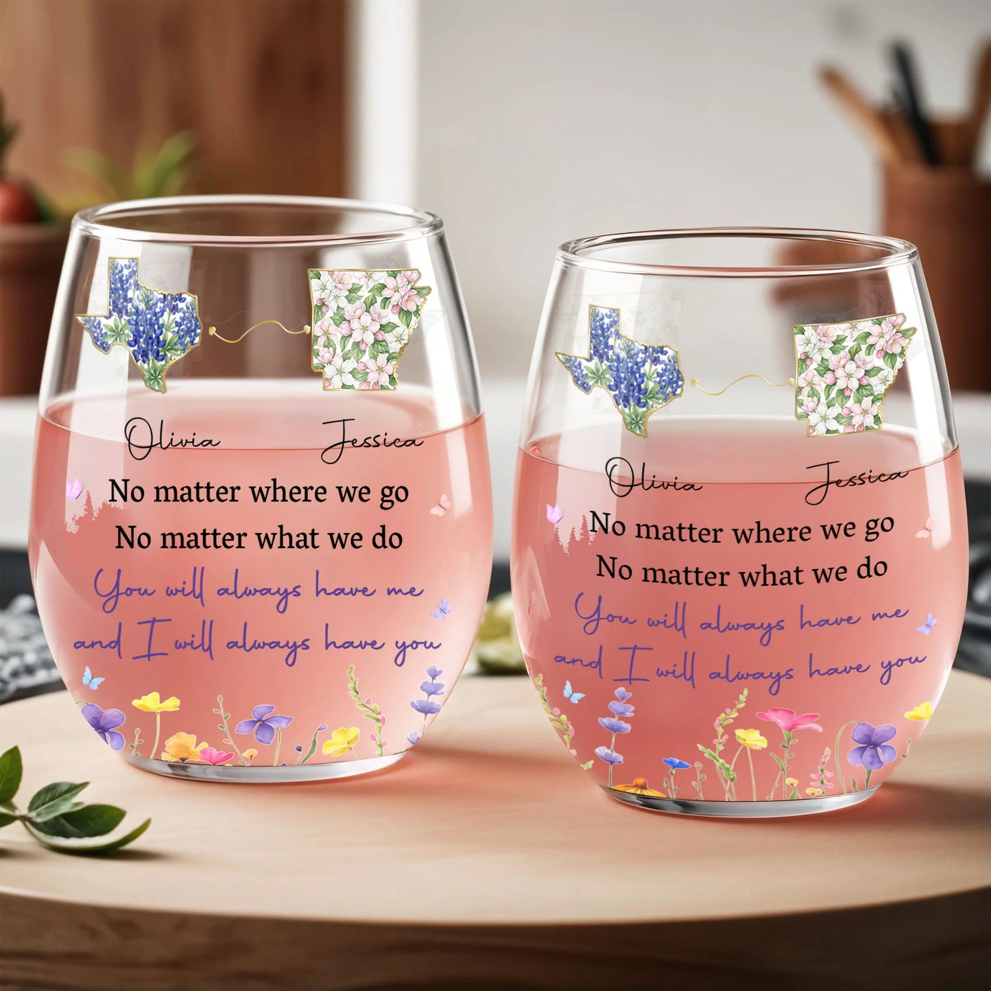 Tumbler detail view for Best Friends
