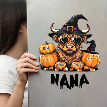 Personalized Grandma Halloween Decal personalization view for Grandma