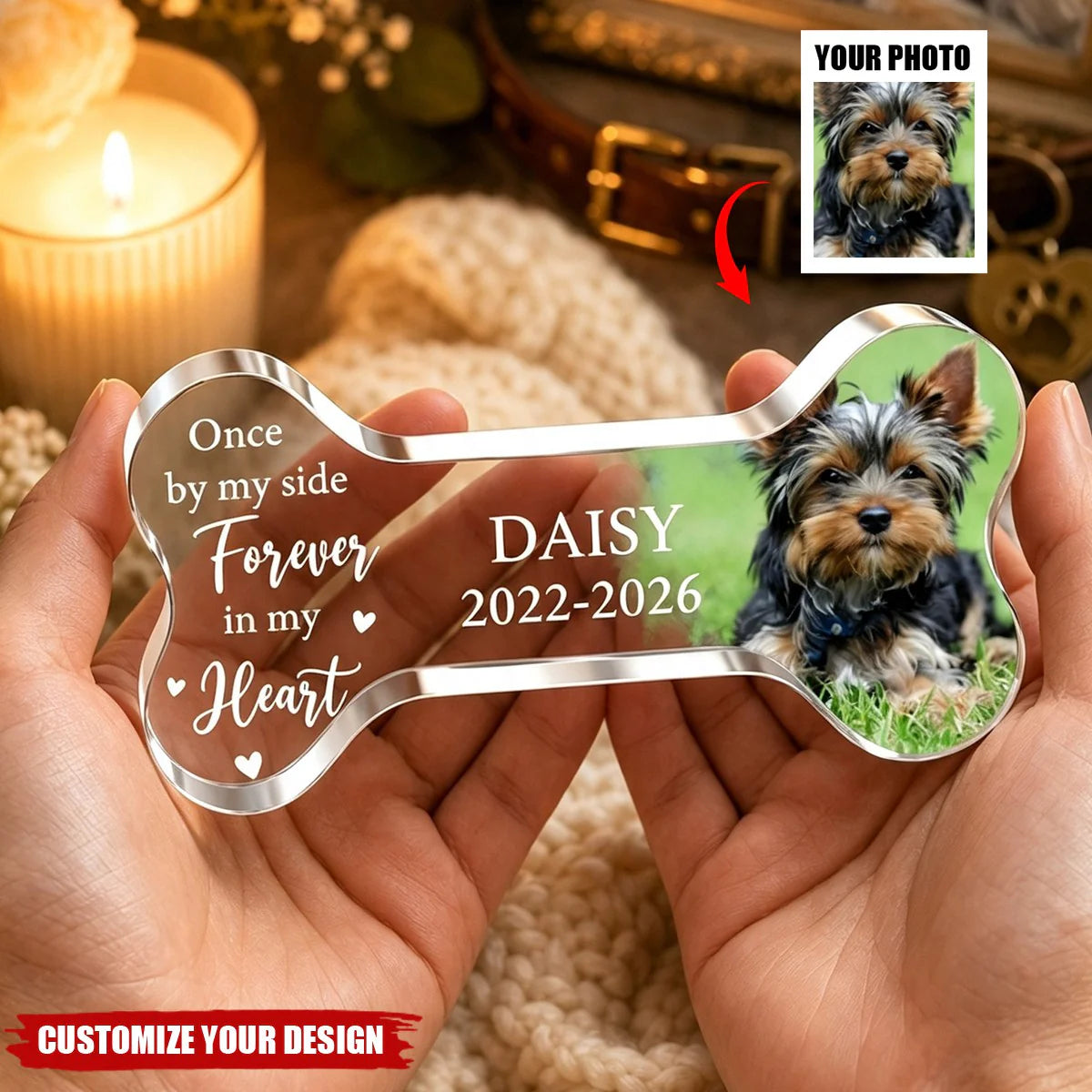 Plaque gift-ready design for Dog Lovers