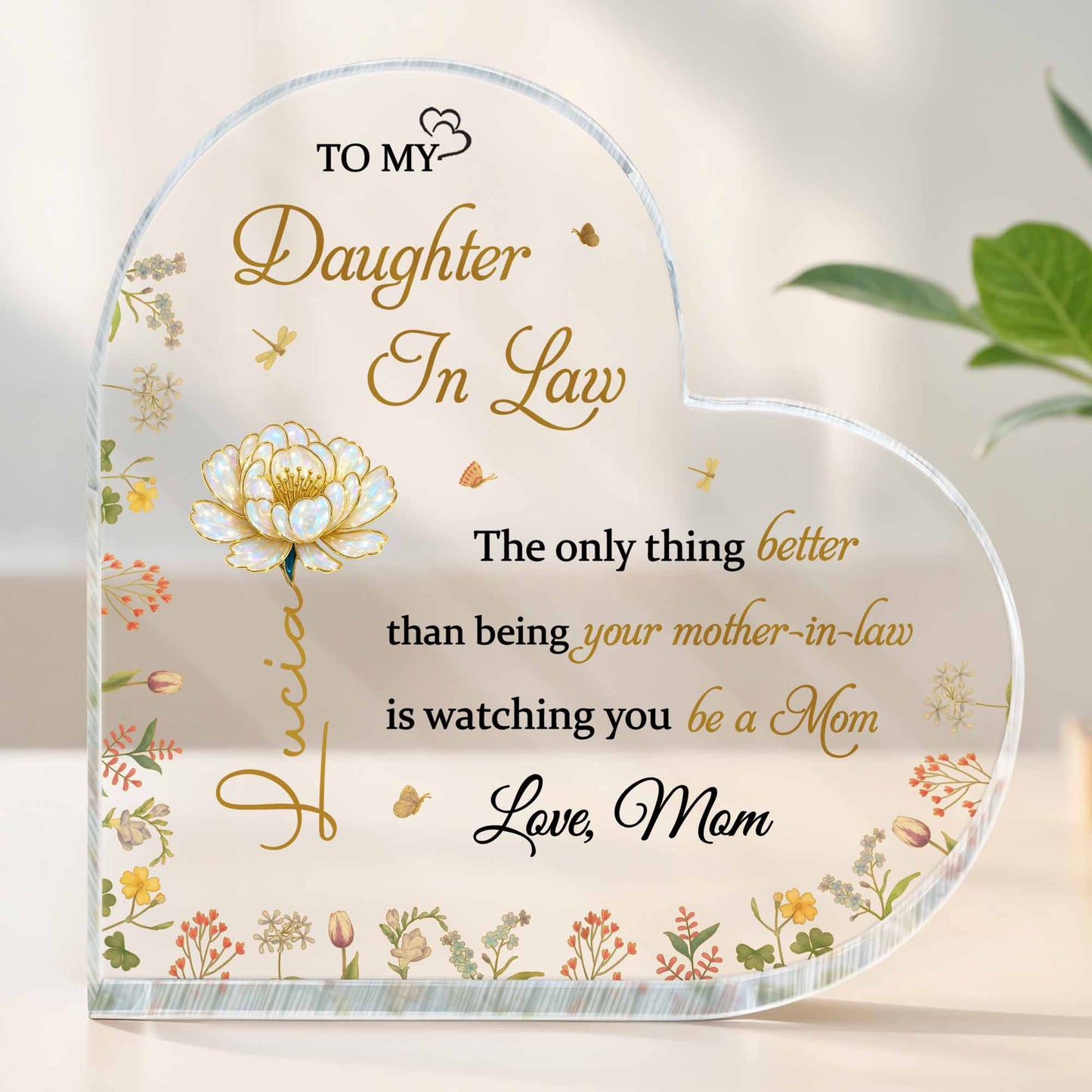 To My Daughter In Law, The Joy of Watching You Be a Mom