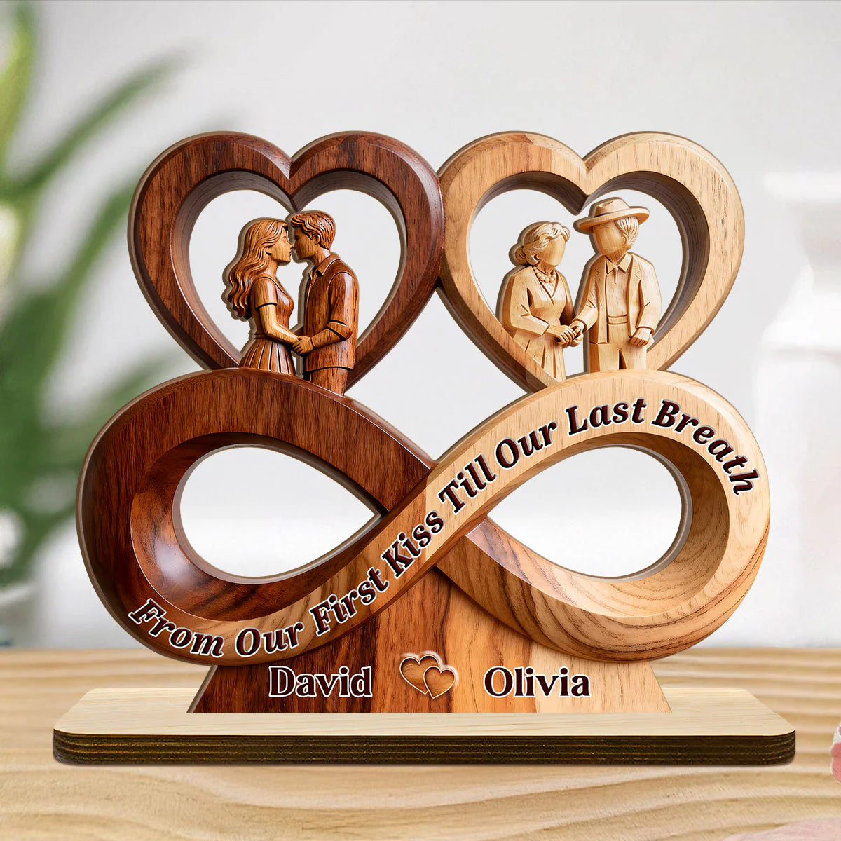 Plaque gift-ready design for Wife