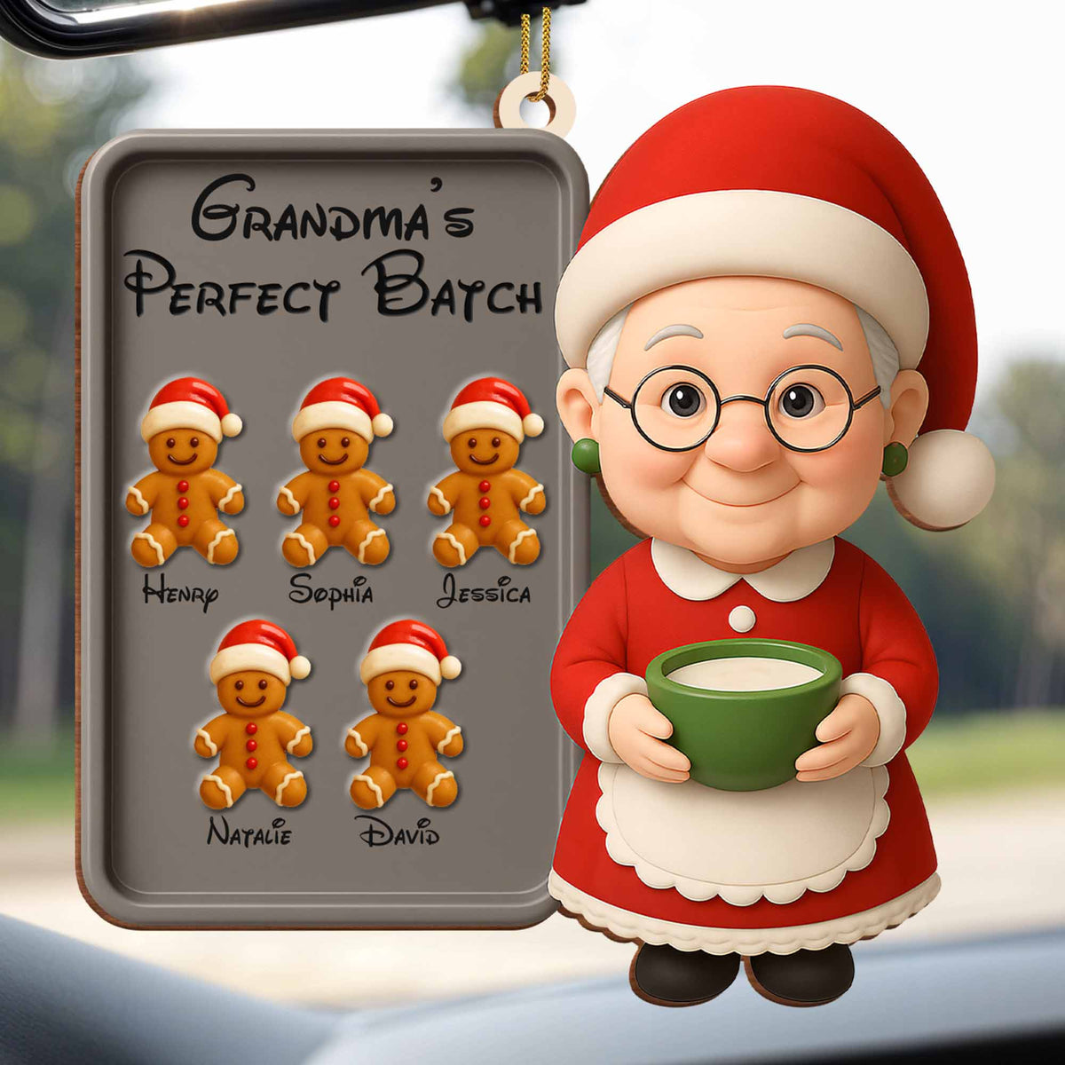 Celebrate Festive Season With Grandma And Gingerbread Cookies