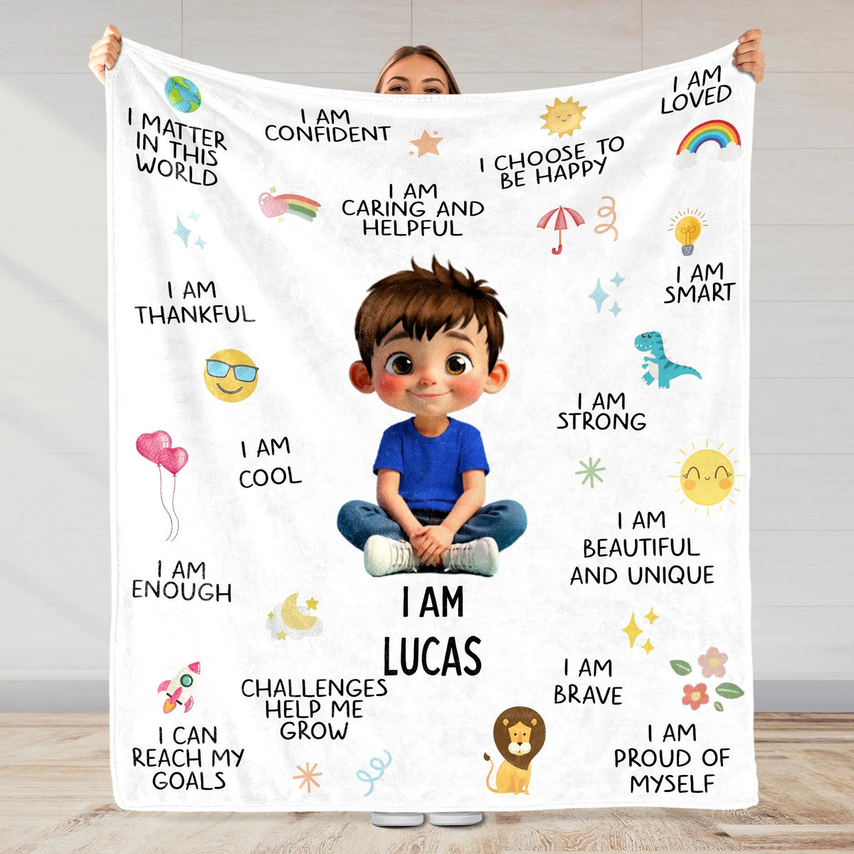 I Am Brave, Beautiful And Unique, Empowering Words For Girls
