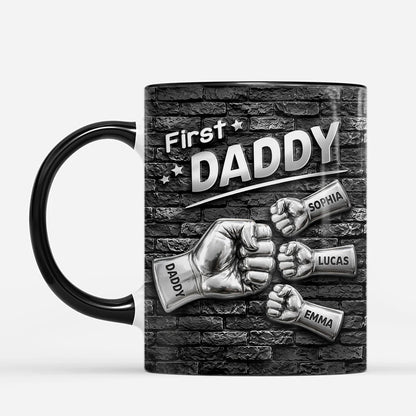 Personalized Grandpa Fist Bump Mug personalization view for Grandpa
