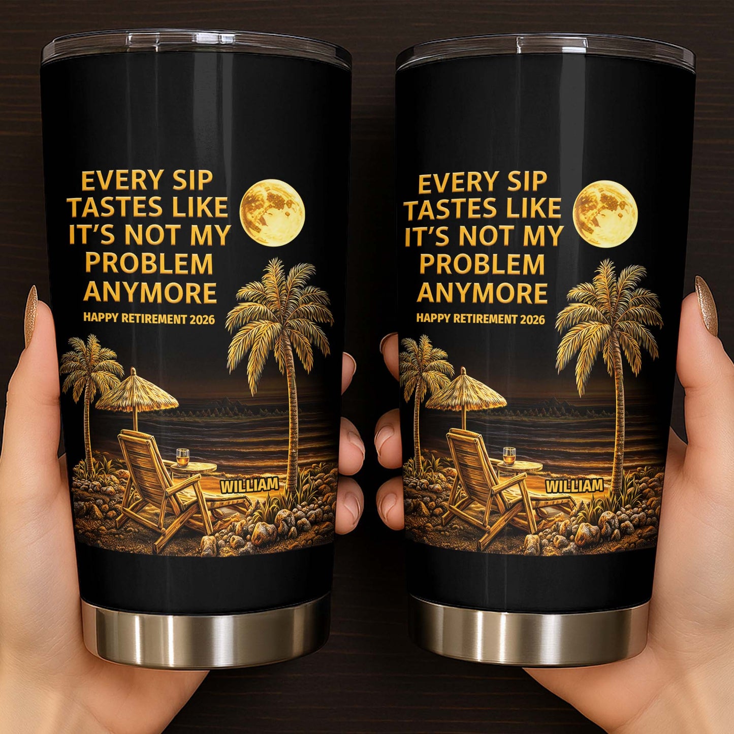 Personalized Retirement Gifts for Coworker / Boss with personalized design details for meaningful gifting image 7