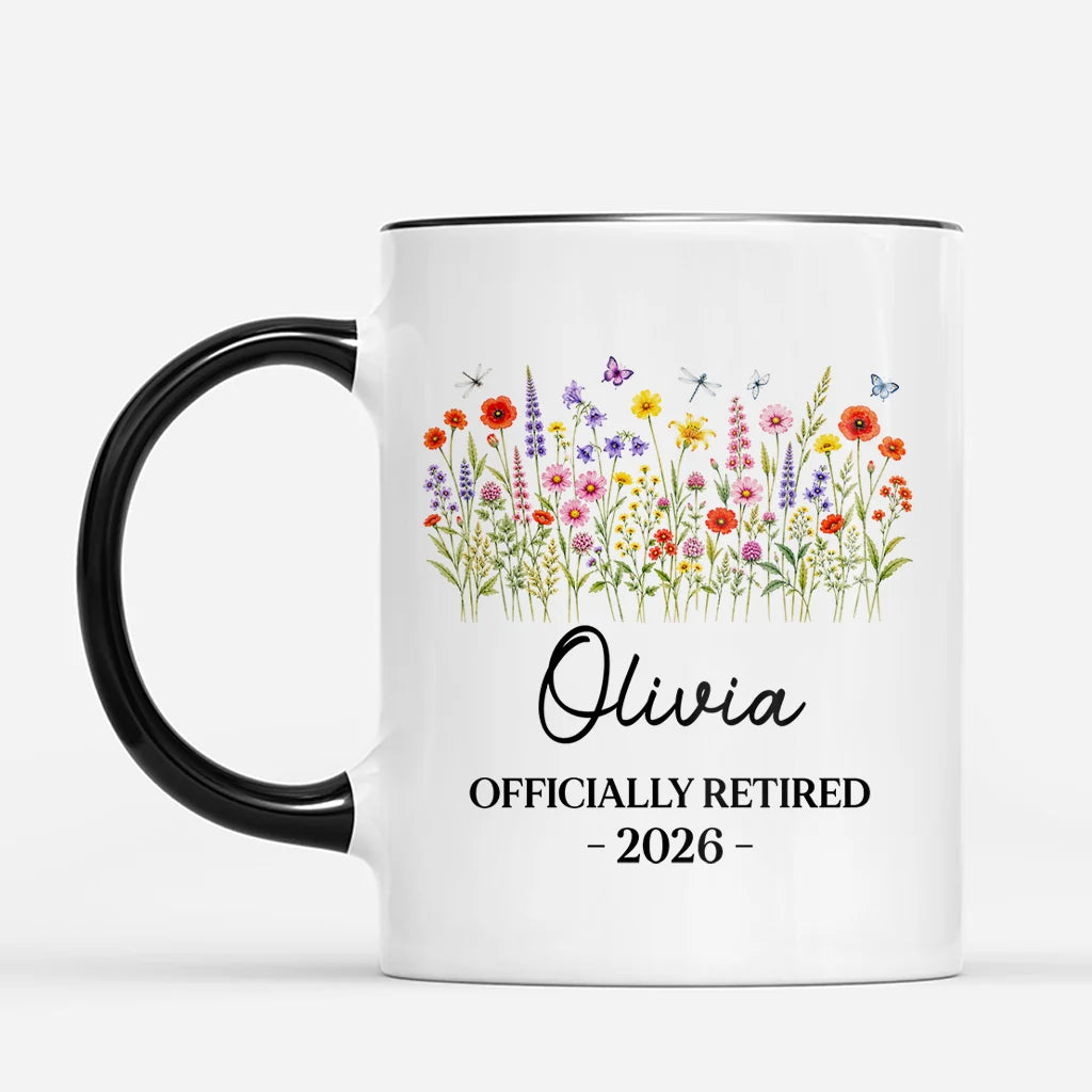Never Underestimate Difference You Made - Personalized Retirement Mug for Coworker