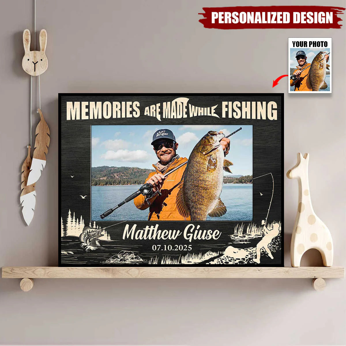 Canvas / Poster gift-ready design for Dad