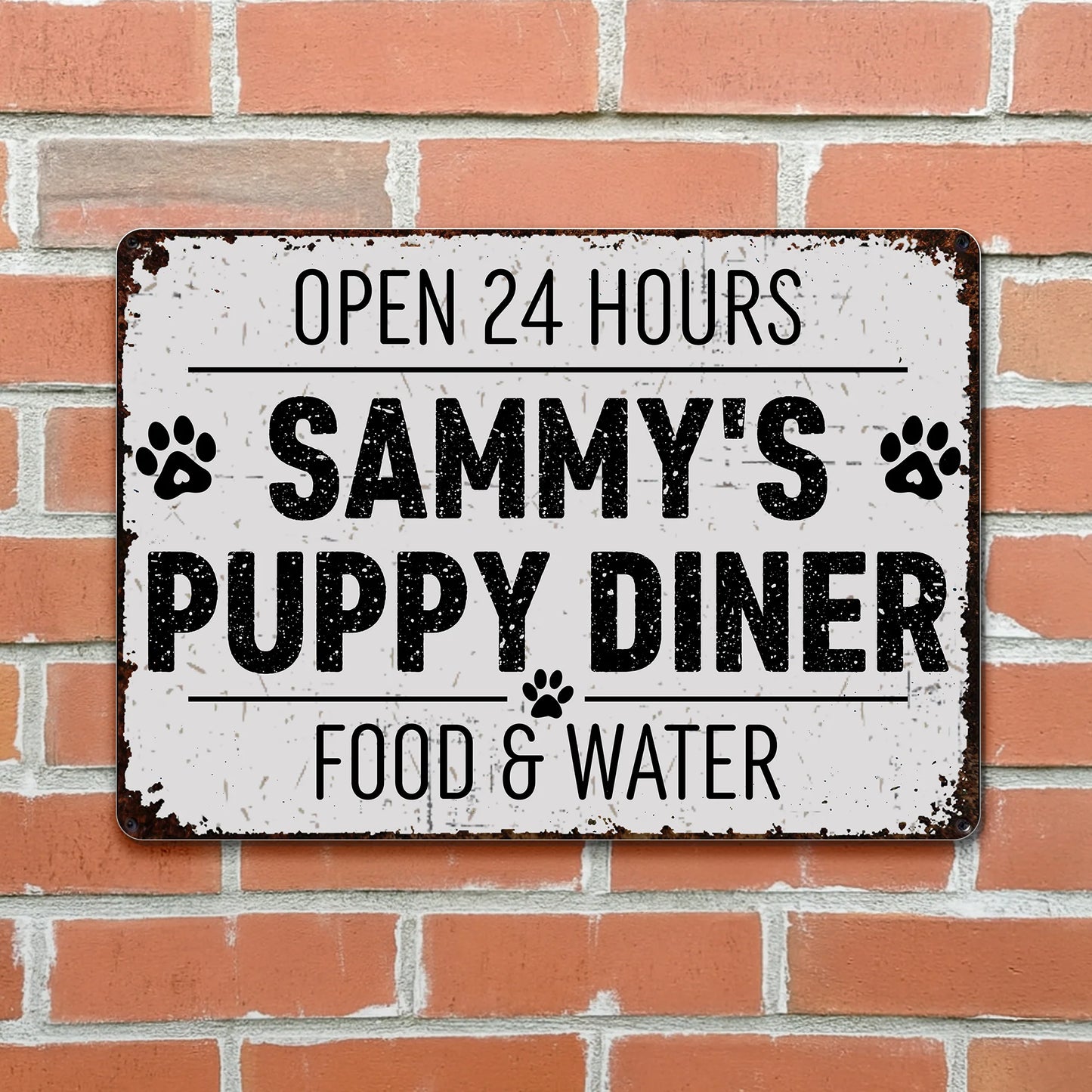 Metal Sign gift-ready design for Dog Lovers