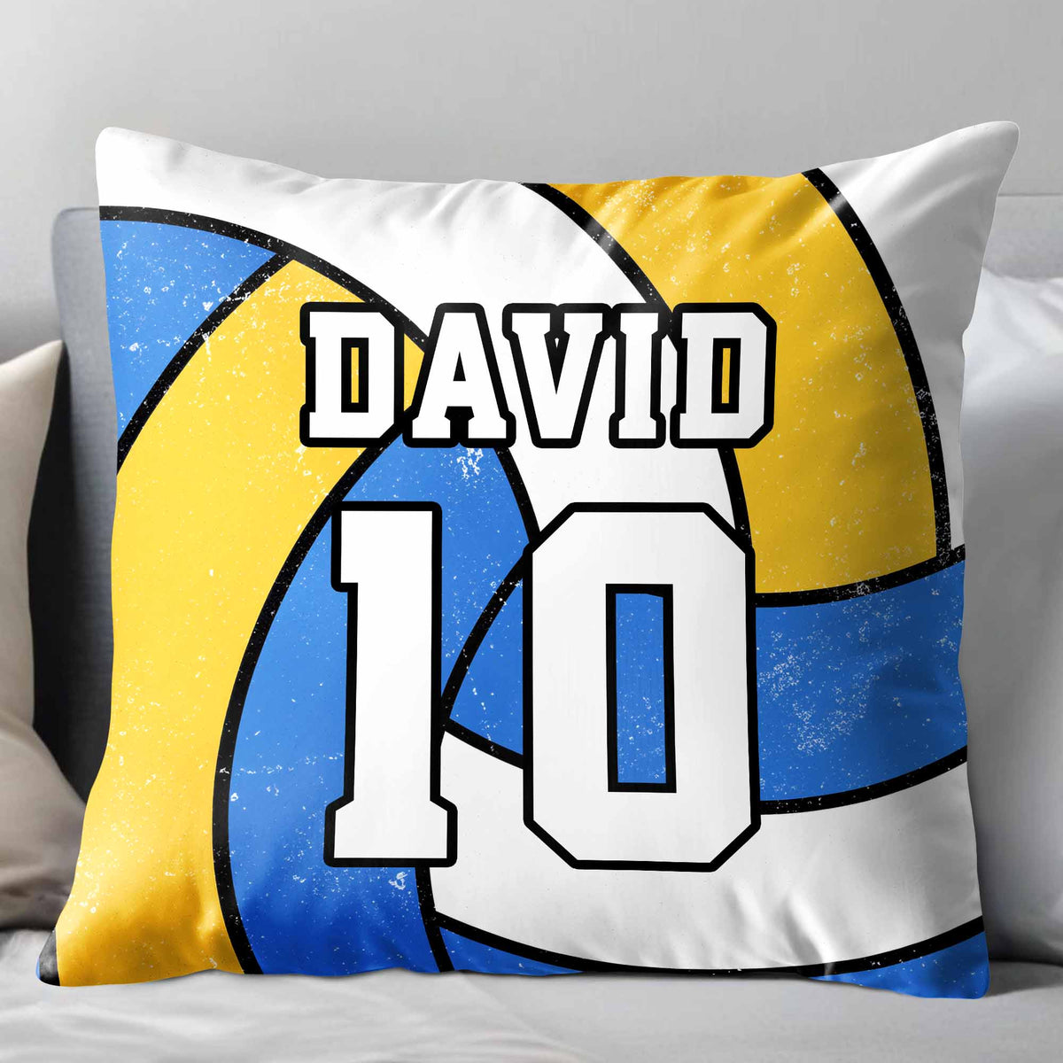 Customize Your Basketball Jersey Pillow With Any Name And Number