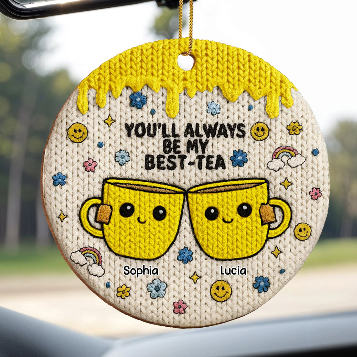 You'll Always Be My Best Tea With Cute Tea Cups