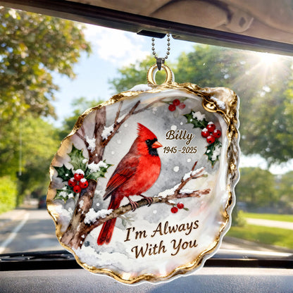 I'm Always With You, Cardinal and Berries Ornament