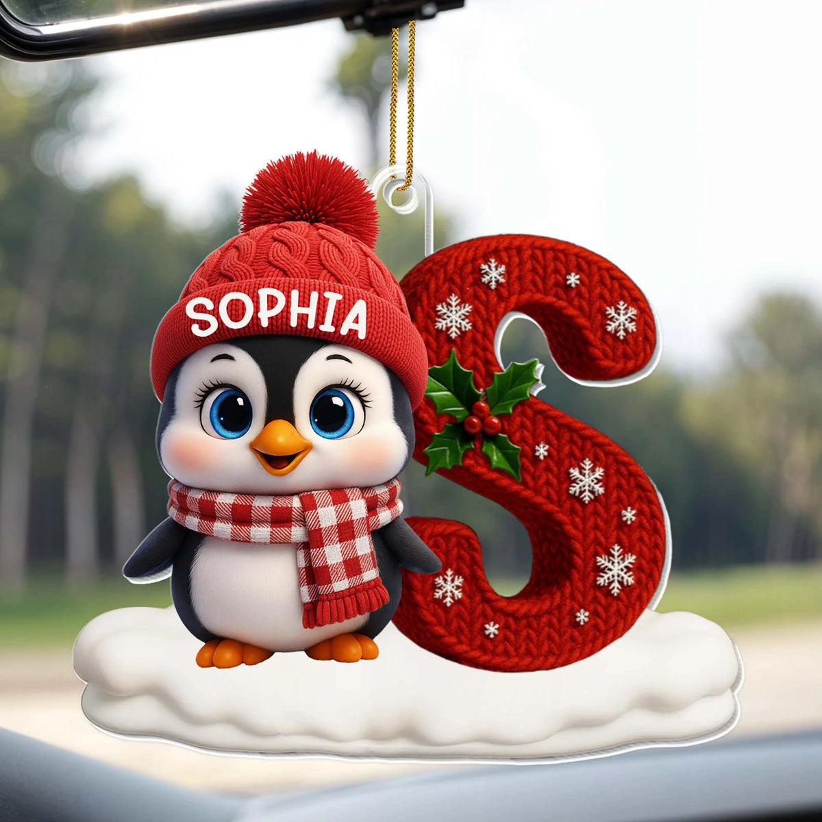 Celebrate The Holiday Spirit With Penguin And Snow