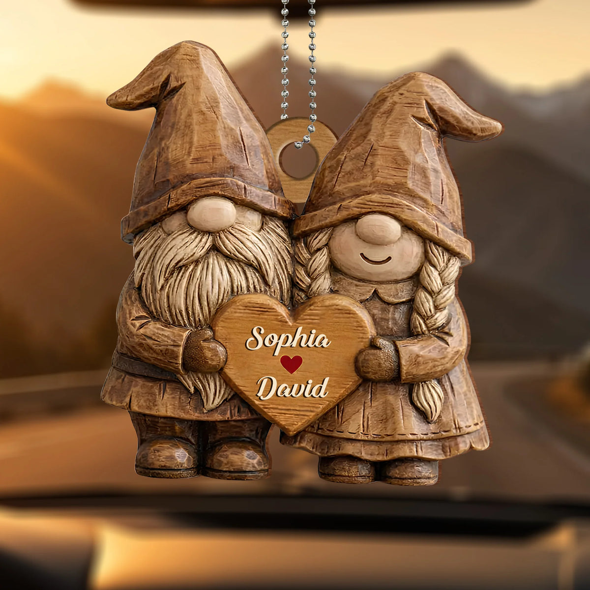 Celebrate Love With Personalized Wooden Gnomes