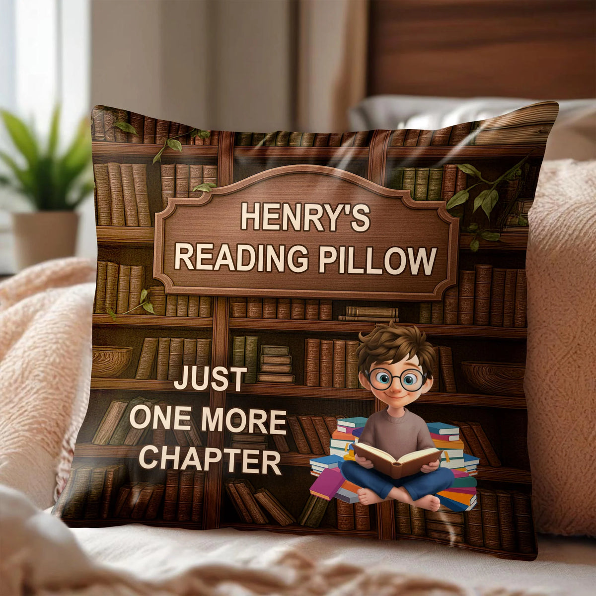 Just One More Chapter With Young Reader And Books