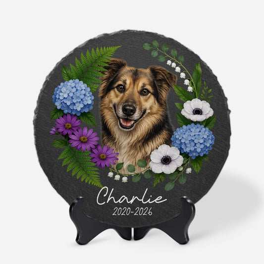 Personalized Pet Memorial Stone for Dog Lovers with personalized design details for meaningful gifting