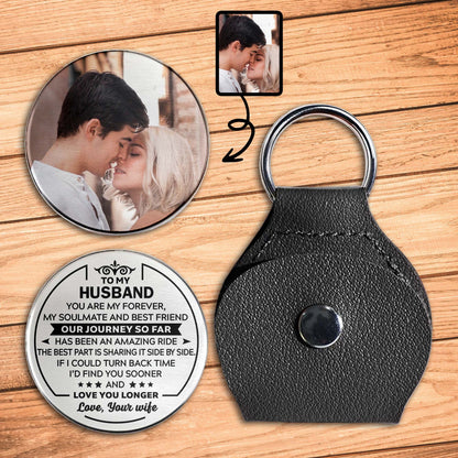 "To My Husband You Are My Forever" Custom Pocket Hug - Personalized Anniversary Gift