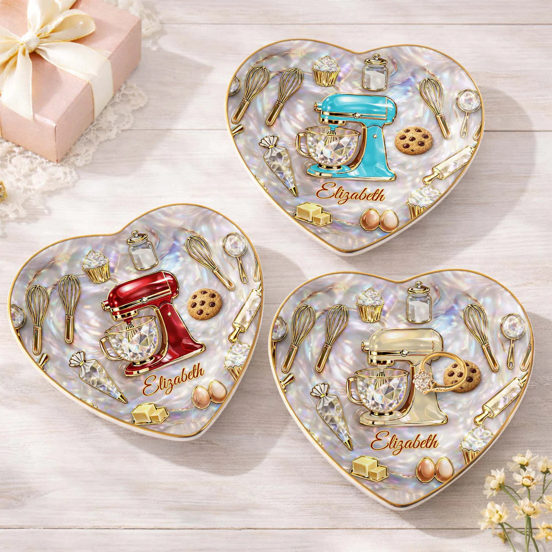 Personalized Baking Gift for Mom with personalized design details for meaningful gifting image 8