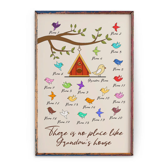 There Is No Place Like Grandma's House Poster-PRINTS10