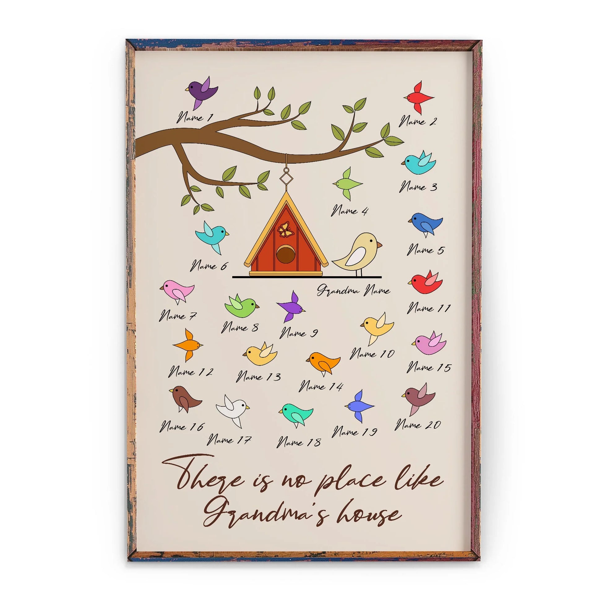 There Is No Place Like Grandma's House Poster-PRINTS10