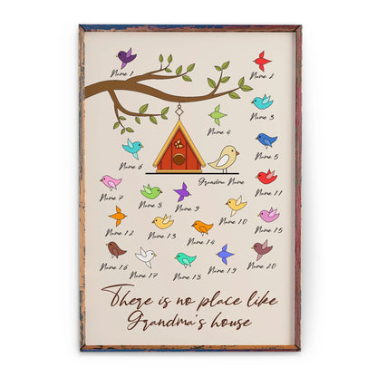 There Is No Place Like Grandma's House Poster-PRINTS10