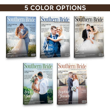 Custom Wedding Canvas personalization view for Wife
