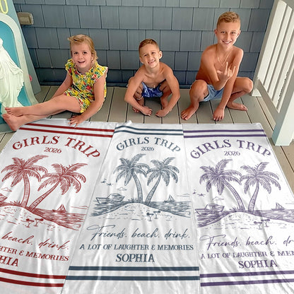 Towel gift-ready design for Best Friends