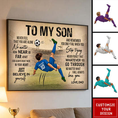 Canvas / Poster detail view for Son/Grandson