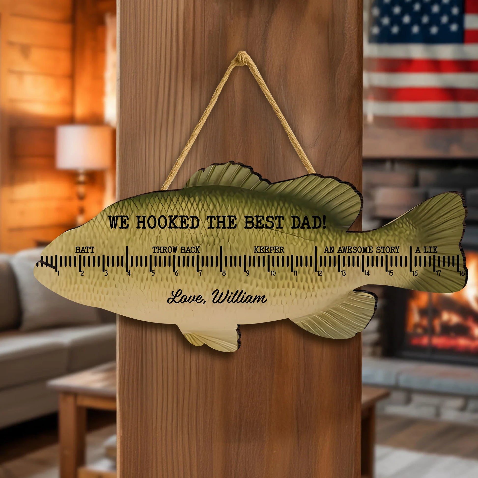Wood Sign gift-ready design for Dad