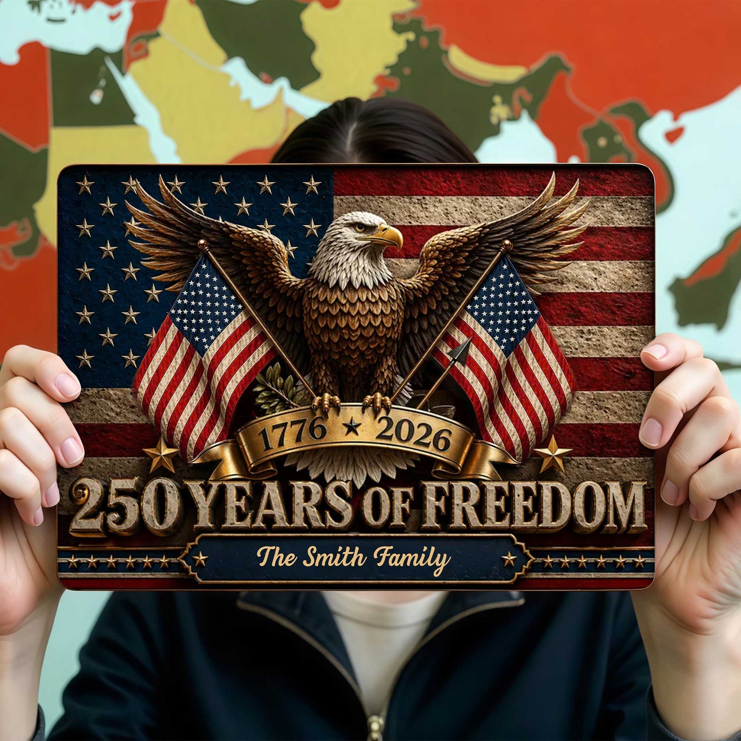 Metal Sign gift-ready design for Dad