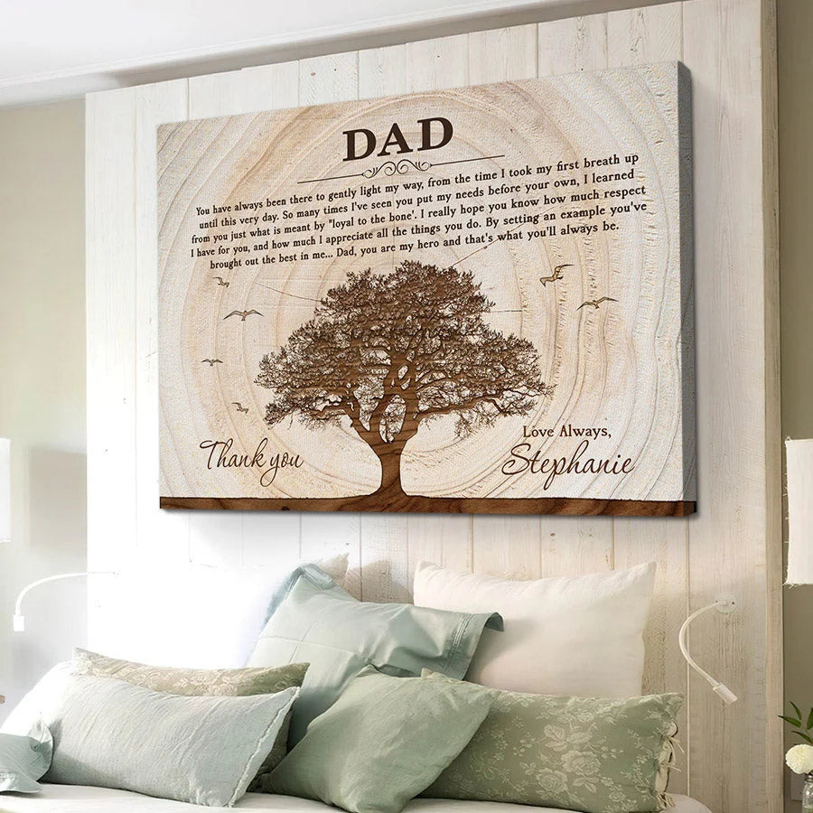Father Daughter Personalized Gifts | Sentimental Poem Father Daughter gift