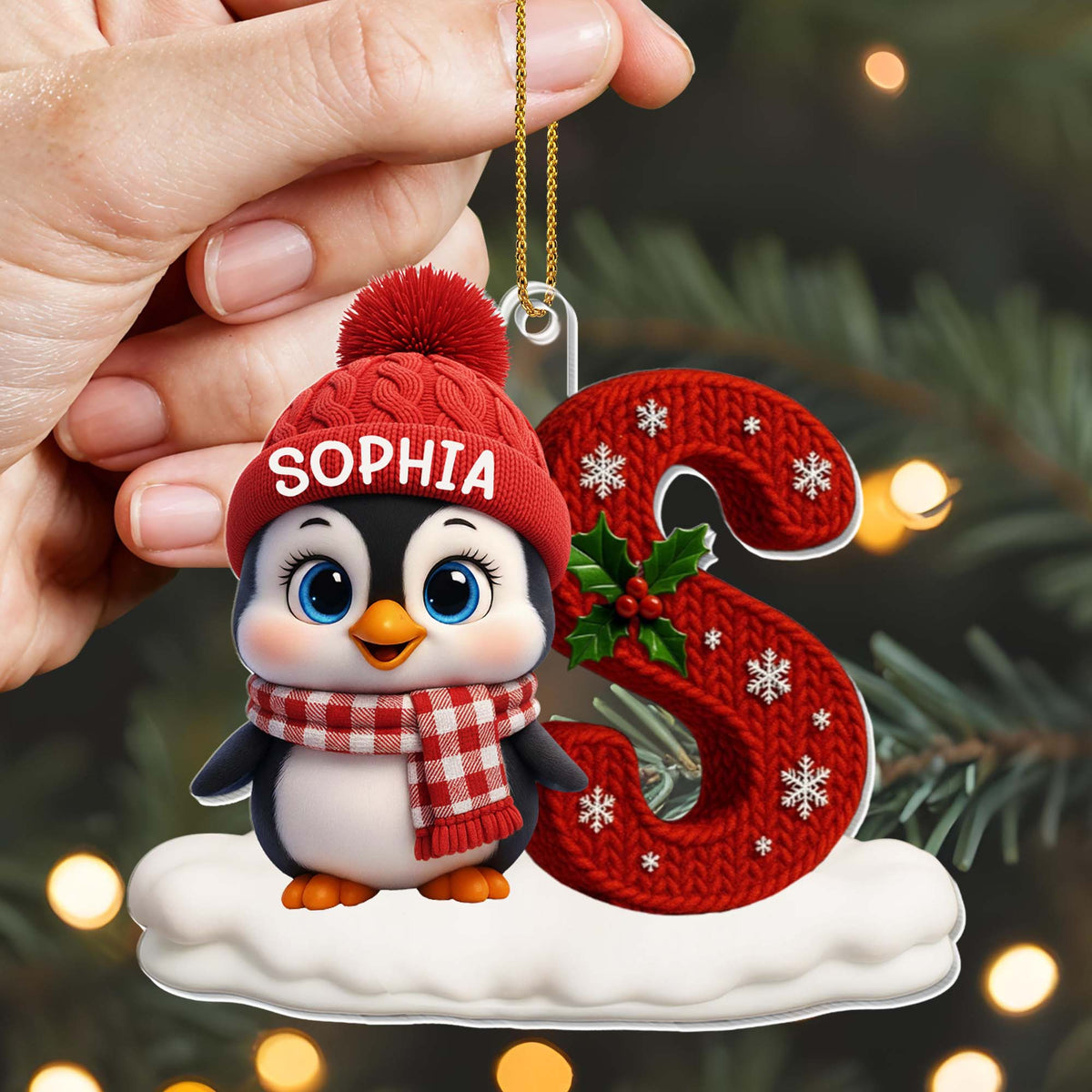 Celebrate The Holiday Spirit With Penguin And Snow