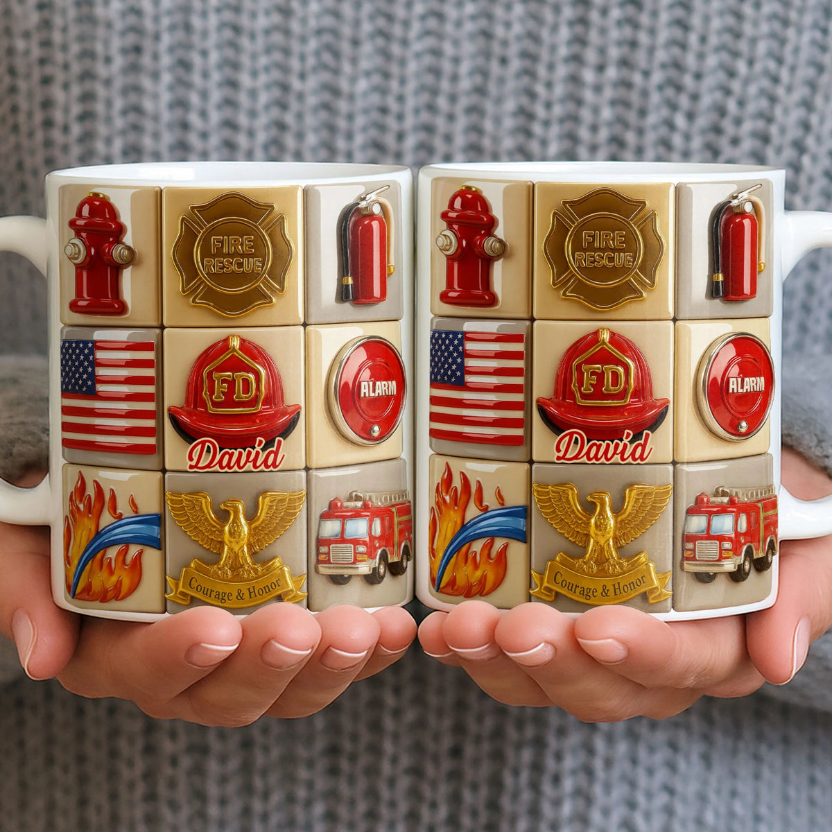 Fire Rescue Courage & Honor Firefighter Essentials