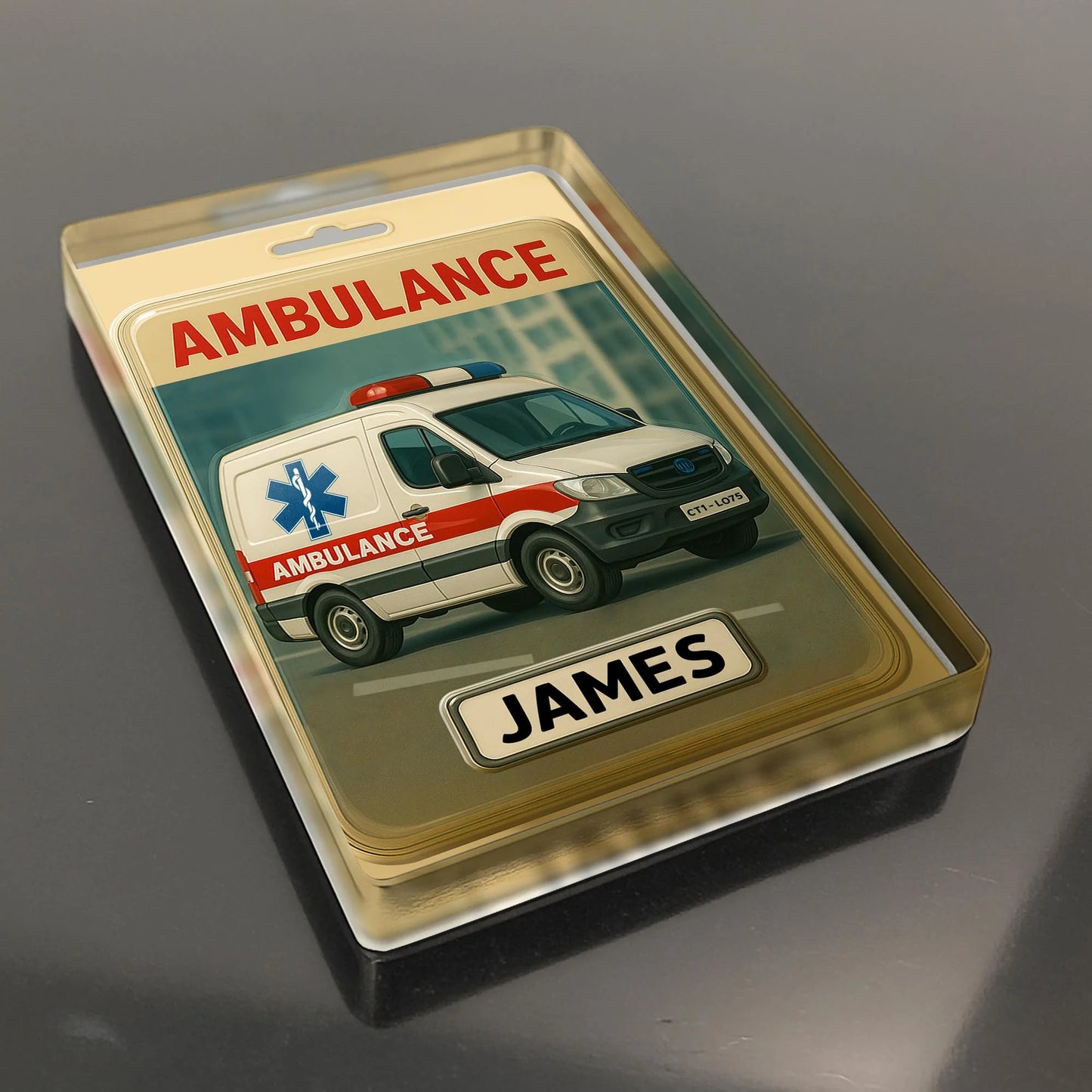 Plaque gift-ready design for Family