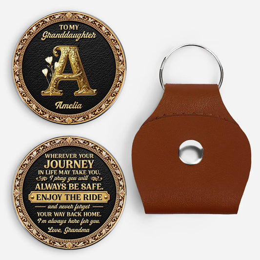 Wherever Your Journey May Take You Personalized Pocket Hug - Custom Gift for Daughter Granddaughter