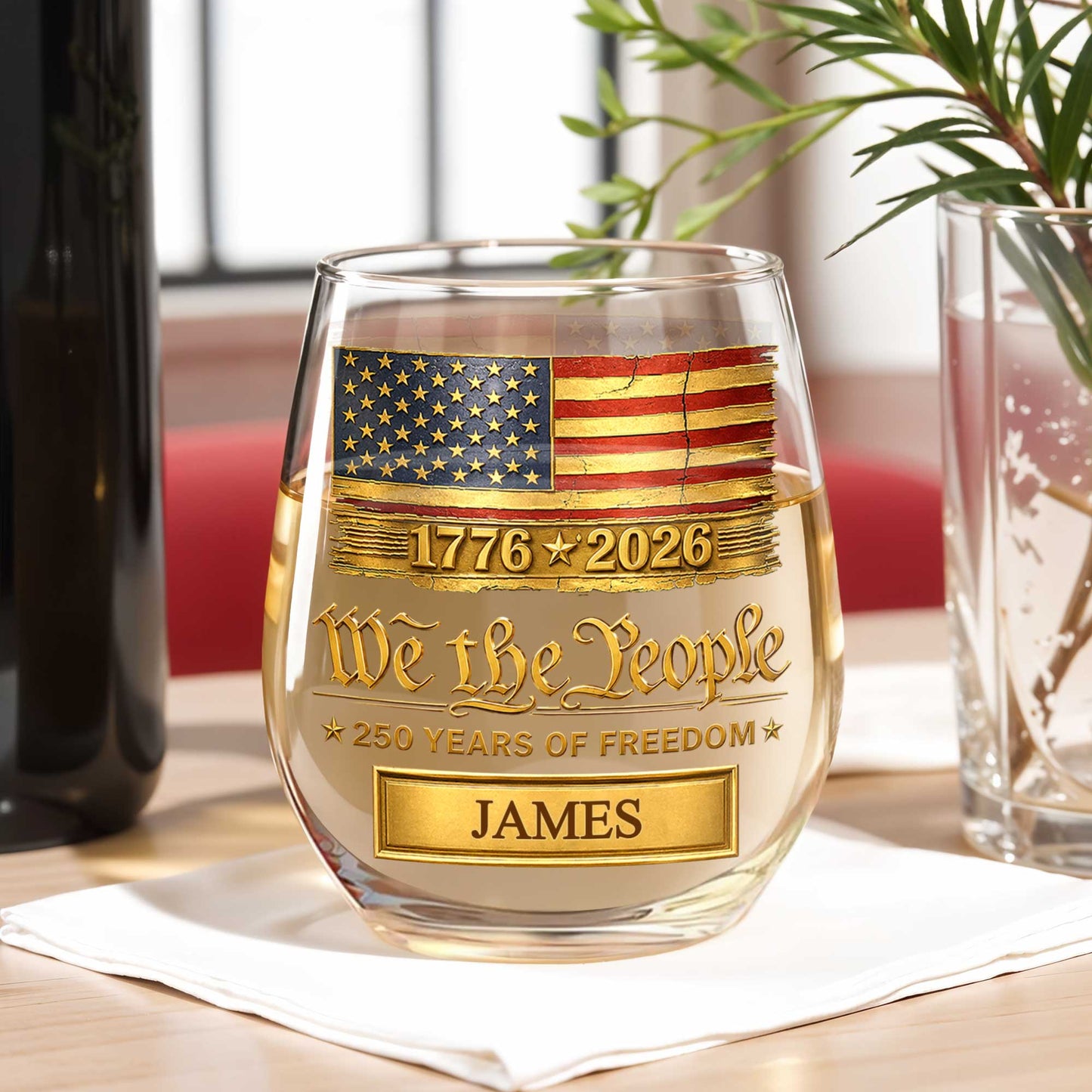 Tumbler detail view for Military / Veteran