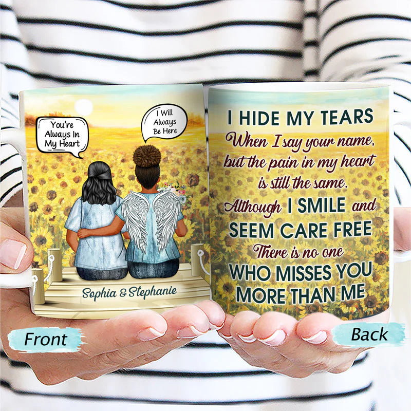 Custom Memorial Mug personalization view for Husband