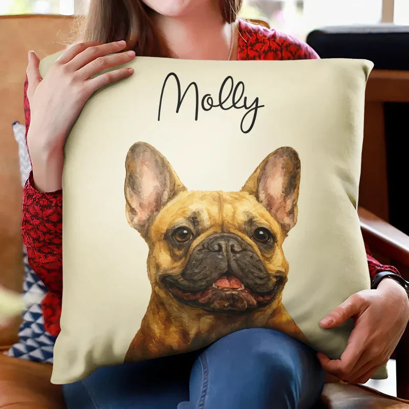 Pillow detail view for Cat Lovers