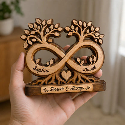Plaque gift-ready design for Couples