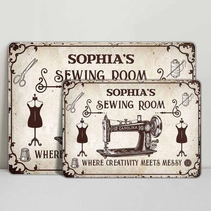 Where Creativity Meets Messy, Sewing Room Essentials