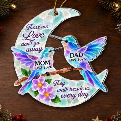 Custom Sea Glass Acrylic Ornament - Personalized Christmas Memorial Sympathy Gifts For Loss Of Mom, Dad - Forever Part Of My Story d2c30d12-7397-479e-b8d9-747b70f1b791-banner-5.jpeg