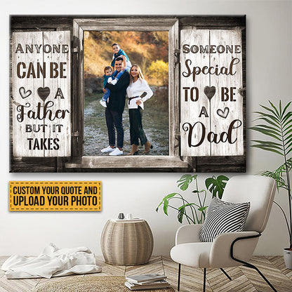 "The Only Thing Better" Personalized Canvas / Poster - Custom Wall Art Gift for Husband & Dad