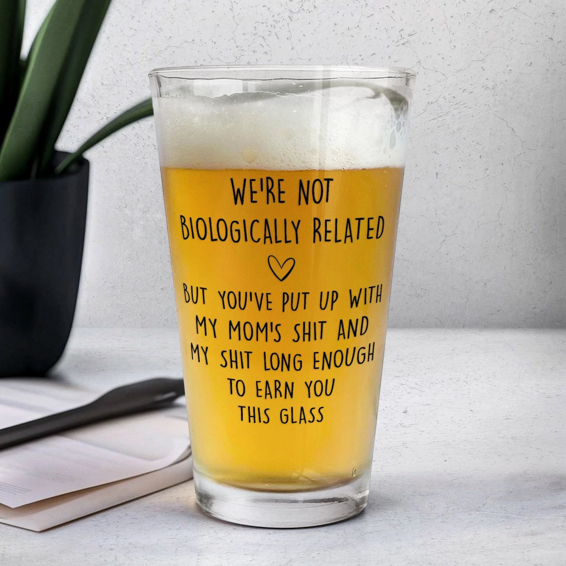 Mug material and size view - Personalized Bonus Dad Gift