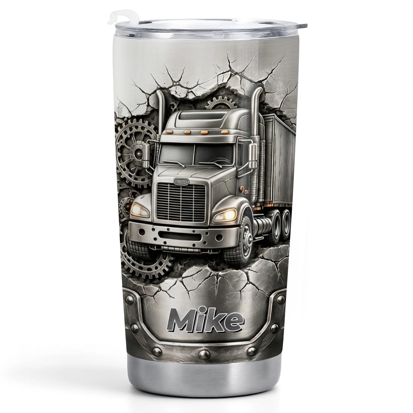 Mike, Rugged Truck With Gears