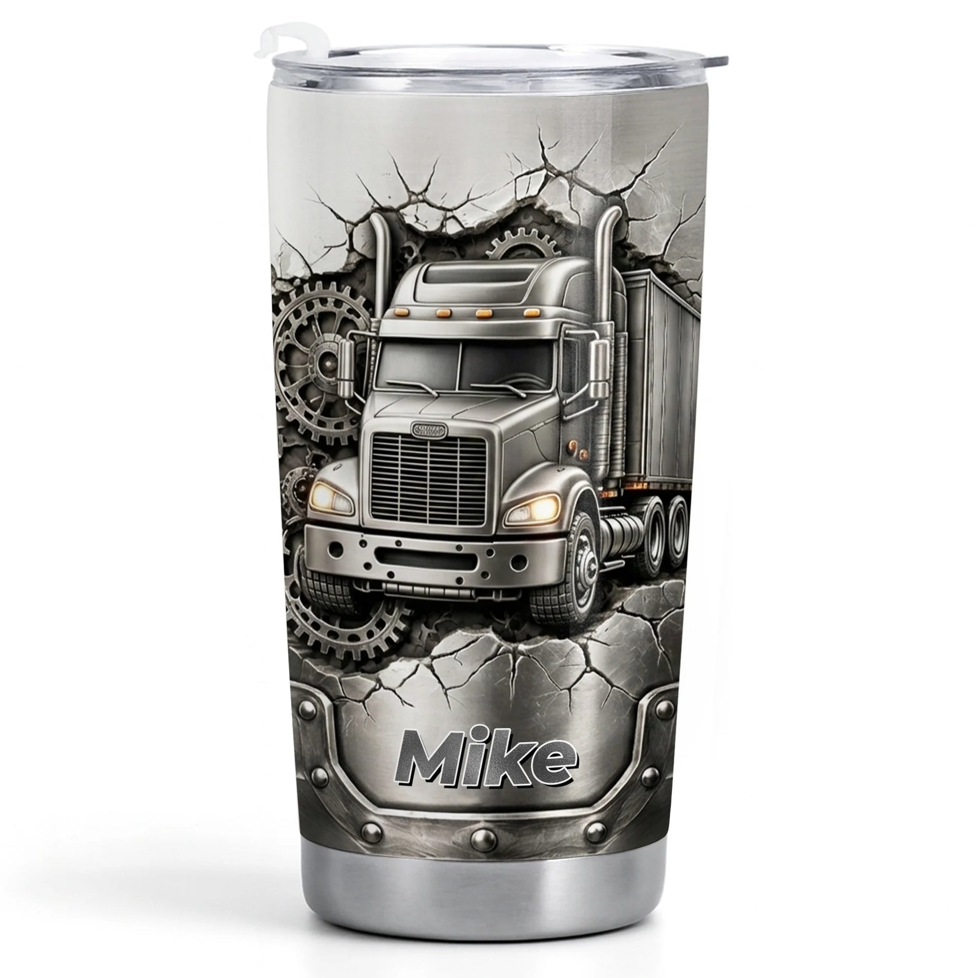 Mike, Rugged Truck With Gears