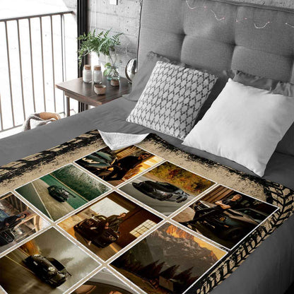Life Is Better In My Car Personalized Car Photo Blanket - Car Lovers Racing Fans