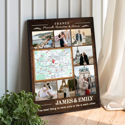 Canvas / Poster gift-ready design for Couples
