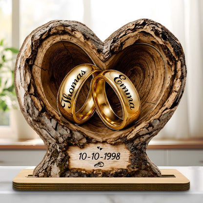 Custom Couple Anniversary Gift for Couples with personalized design details for meaningful gifting image 9