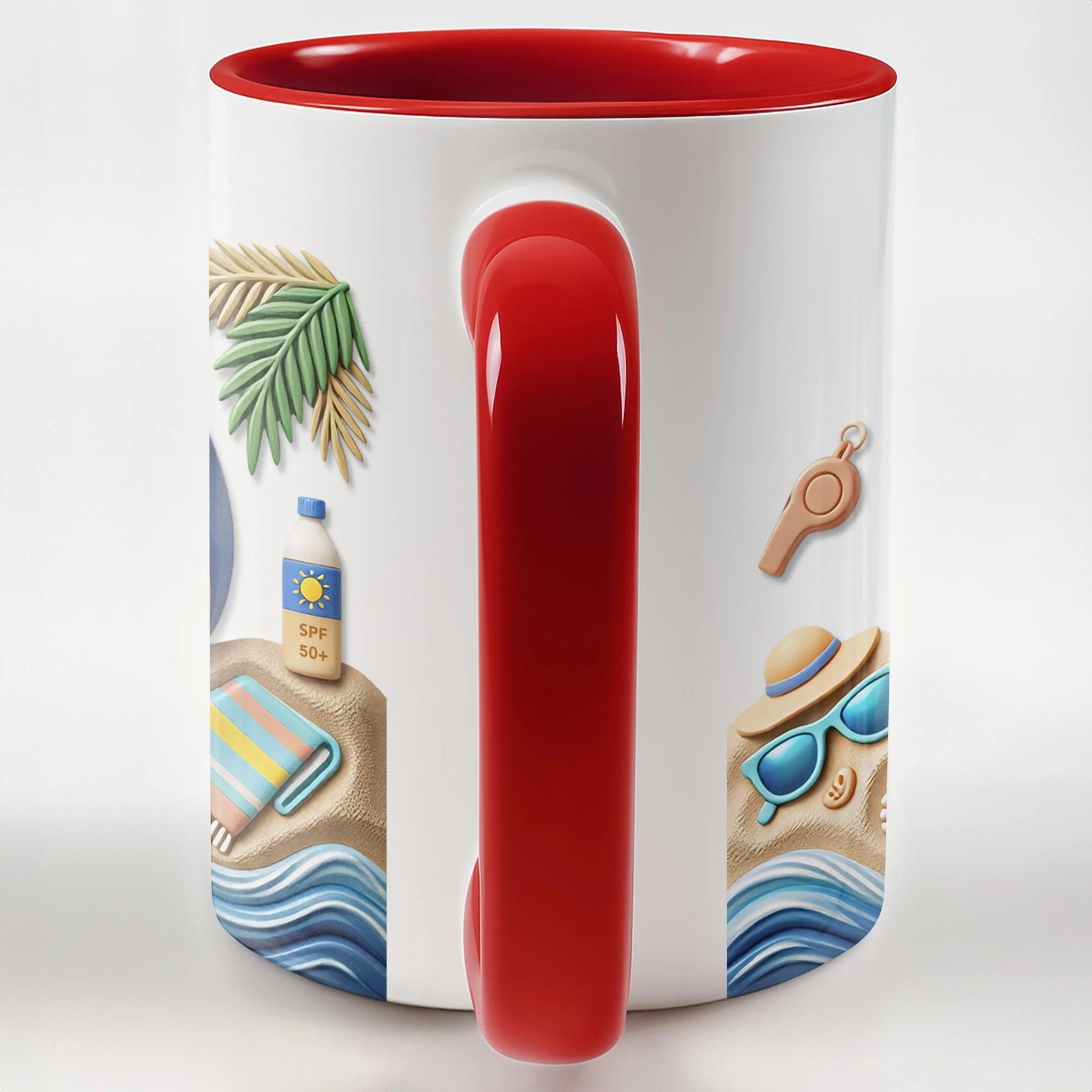 Personalized Beach Volleyball Mug for Best Friends with personalized design details for meaningful gifting image 10